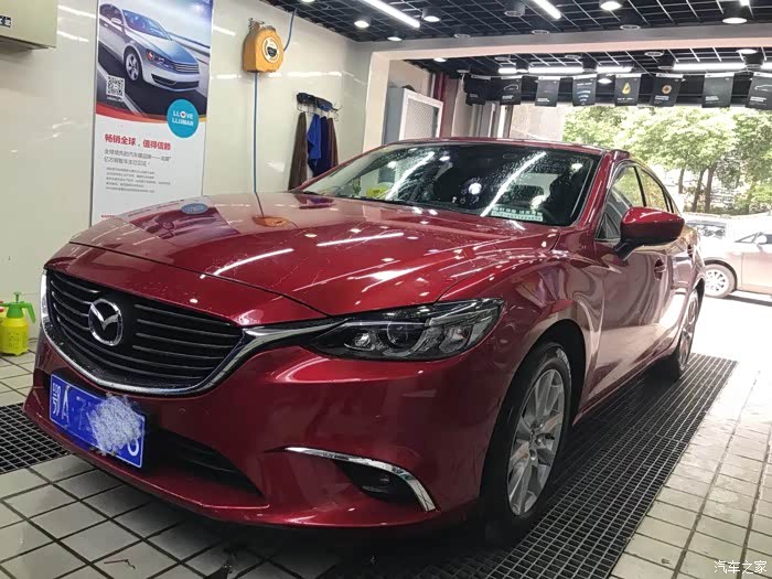 魂动红真的帅爆了   这还是没洗车没打蜡拍的