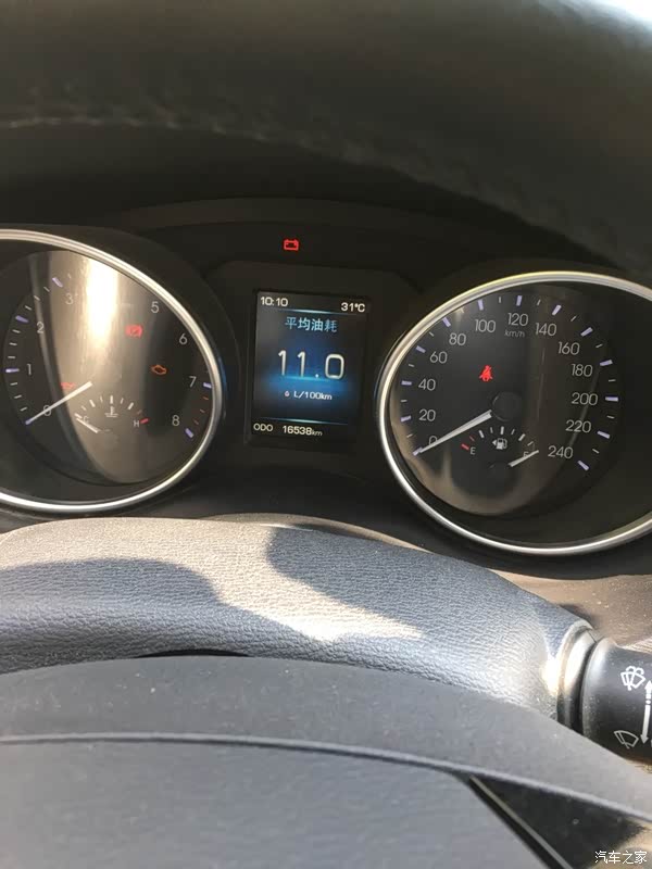 【油耗】 百11升,2.0t发又跑途又1.6吨suv车应该差吧